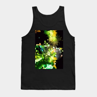 Gone Green Pattern Tank Top